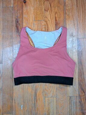 Senita Athletics Raspberry Sports Bra Small